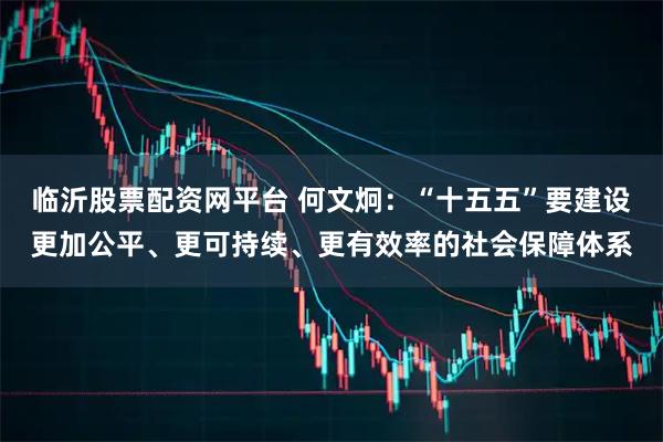 临沂股票配资网平台 何文炯：“十五五”要建设更加公平、更可持续、更有效率的社会保障体系